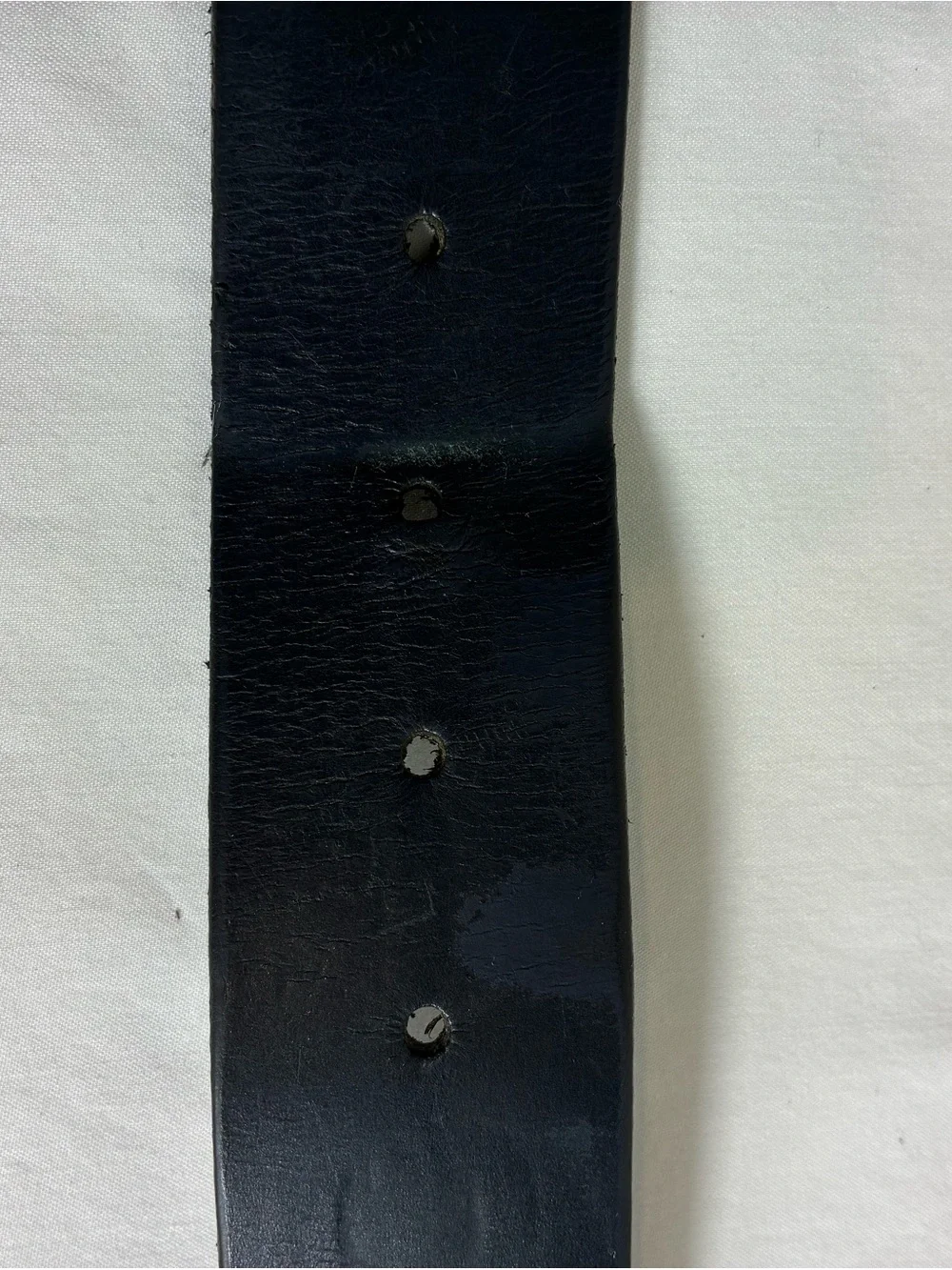 Tommy Hilfiger Men’s Belt Sz 34 Blue Genuine Leather Belt Logo